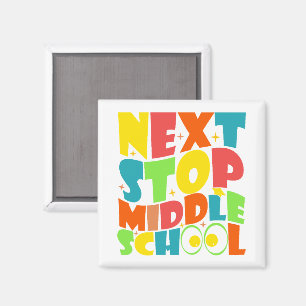 Nächste Haltestelle Mittelstufe Lustige Sprüche Ki Magnet