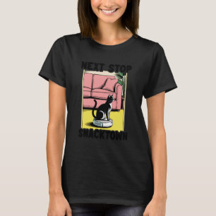 Nächste Haltestelle Snacktown Roboter-Staubsauger T-Shirt