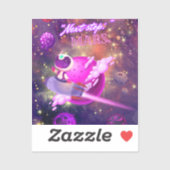 Nächste Mars Aufkleber (Blatt)