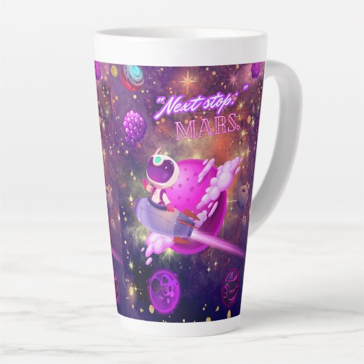 Nächste Mars Milchtasse (Rechte Ecke)