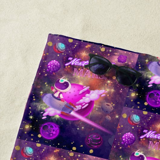 Nächste Mars Strandtuch (Beispiel)