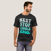 Nächste Station Mittelschule Grundschule T-Shirt (Vorne ganz)