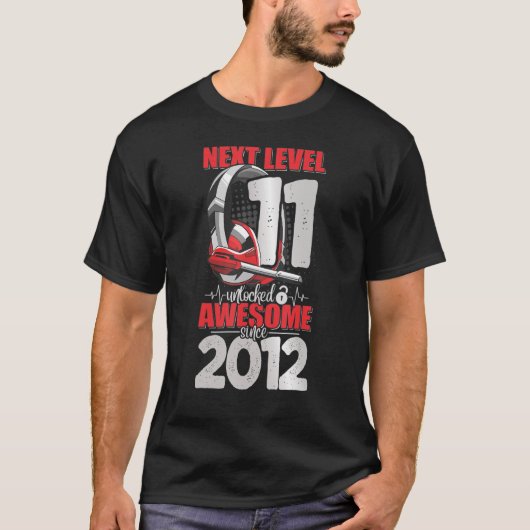 Nächste Stufe Entsperrt 11-jähriger Junge 2012 Hea T-Shirt (Vorderseite)