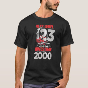 Nächste Stufe Entsperrt 23 Jahre alter Junge 2000 T-Shirt