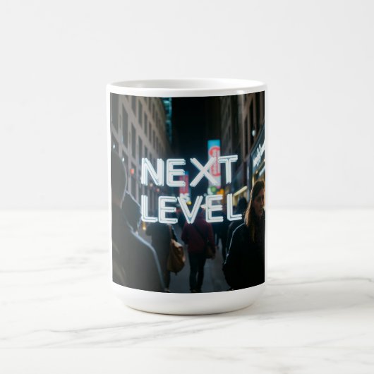 Nächste Stufe Kaffeetasse (Mittel)