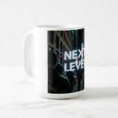 Nächste Stufe Kaffeetasse (Vorderseite Links)