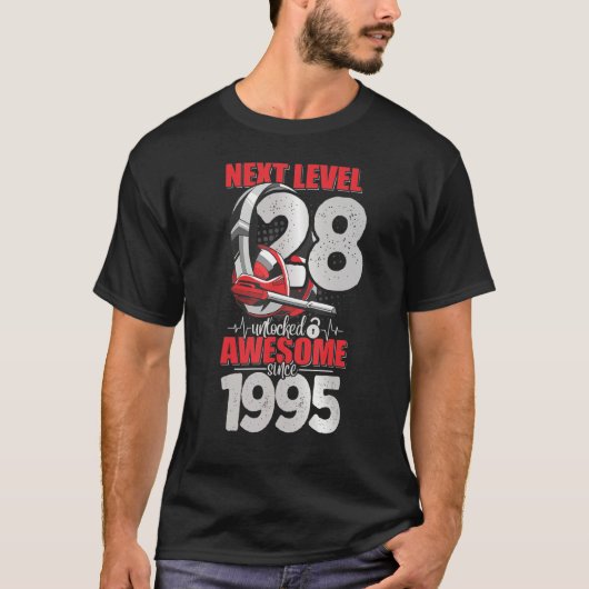 Nächste Stufe unverschlossen 28 Jahre alt Junge 19 T-Shirt (Vorderseite)