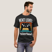 Nächste Stufe: Vaterschaft, Gamer Vater/Vater, um  T-Shirt (Vorne ganz)