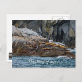 Nächste Zeile Postkarte (Vorne/Hinten)