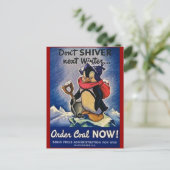 Nächsten Winter nicht Vintag WW2 Postkarte (Stehend Vorderseite)