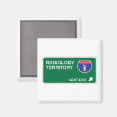 Nächster Ausgang der Radiologie Magnet (Vorderseite/Rückseite)