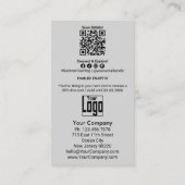 Nächster Besuch, mit einer freundlicheren Note. Da Rabattkarte (Rückseite)