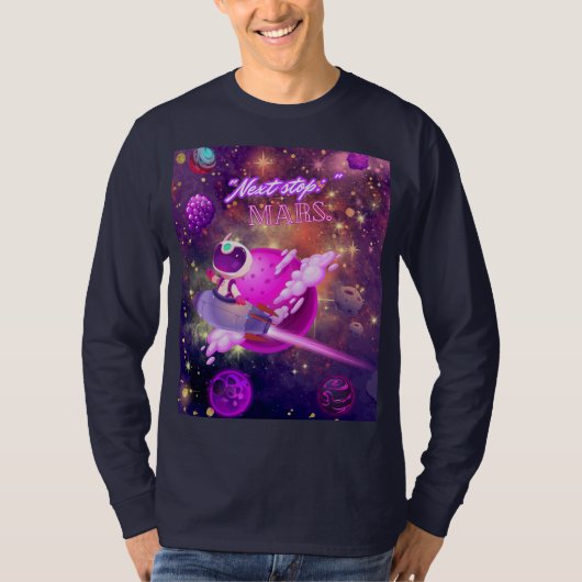 Nächster Halt Mars T-Shirt (Vorderseite)