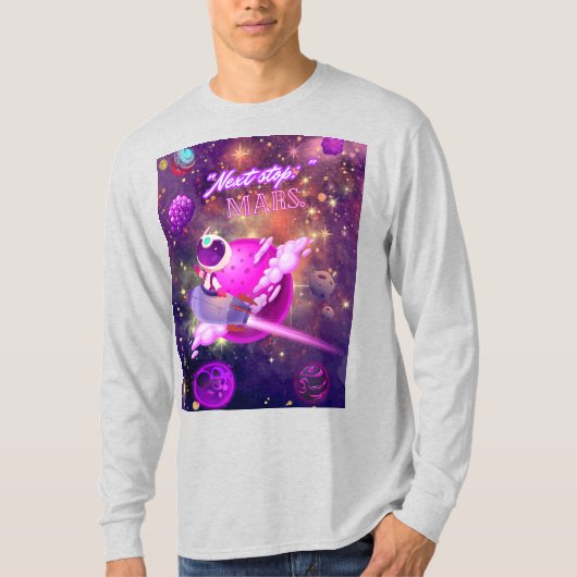 Nächster Halt Mars T-Shirt (Vorderseite)