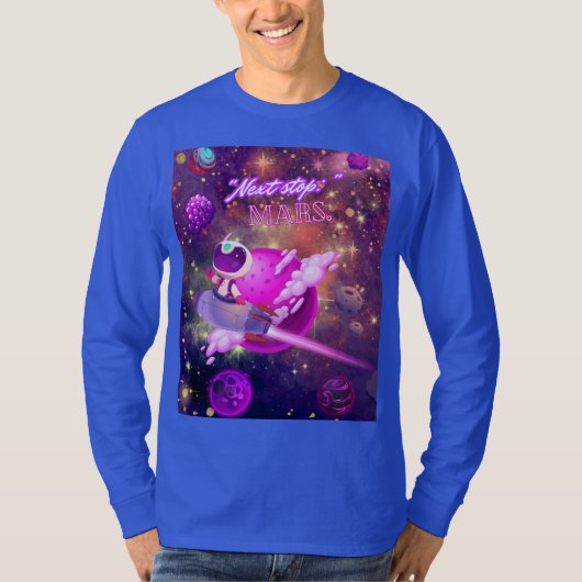 Nächster Halt Mars T-Shirt (Vorderseite)