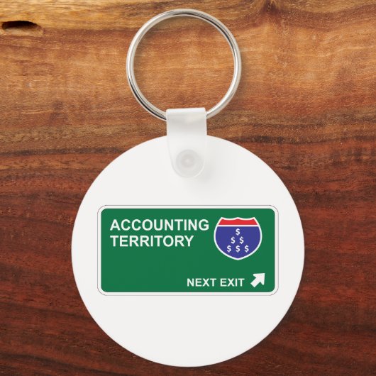 Nächster Rechnungsabschluss Schlüsselanhänger (Vorderseite)