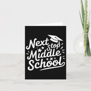 Nächster Stopp Mittelschule Abschluss 2025 Letzter Karte