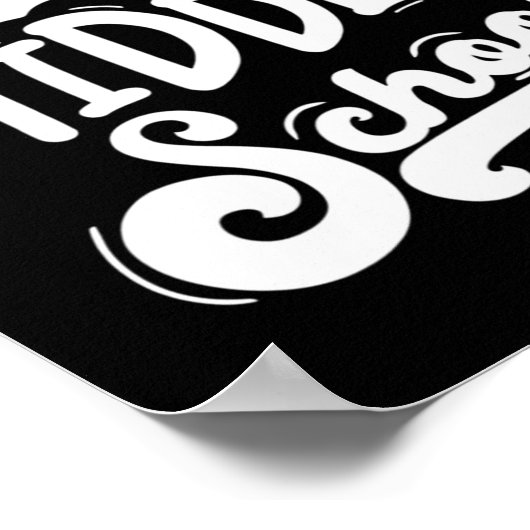 Nächster Stopp Mittelschule Fünfte Klasse Abschlus Poster (Ecke)