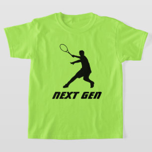 Nächster Tennisspieler der Generation im Shirt