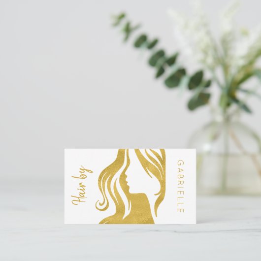 Nächster Termin: Neuer Goldsalon Visitenkarte (Stehend Vorderseite)