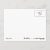 Nächster Vollmond Postkarte (Rückseite)