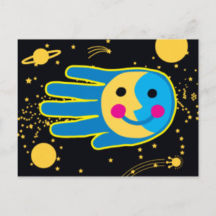 Nächster Vollmond Postkarte