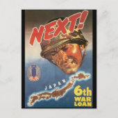 Nächster Weltkrieg 2 Postkarte (Vorderseite)