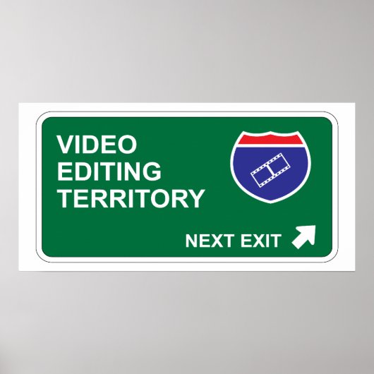 Nächstes Beenden der Videobearbeitung Poster (Vorne)