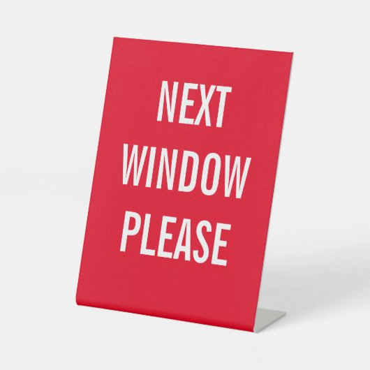 Nächstes Fenster bitte Sockelschild (Vorderseite)