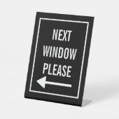 Nächstes Fenster bitte Sockelschild (Vorderseite)