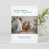 Nächstes großes Projekt | Foto Schwangerschaft Ankündigung (Stehend Vorderseite)