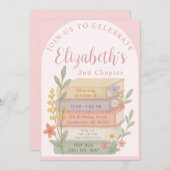 Nächstes Kapitel Buch zum Thema Geburtstag Einladu Einladung (Vorne/Hinten)