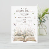 Nächstes Kapitel Kinderdusche Einladung (Stehend Vorderseite)