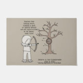 Nächstes Mal besser Fußmatte (Vorderseite)