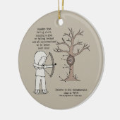 Nächstes Mal besser Keramikornament (Links)