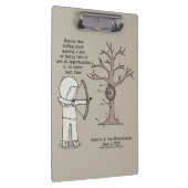 Nächstes Mal besser Klemmbrett (Rechts)