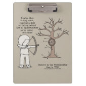 Nächstes Mal besser Klemmbrett (Vorderseite)