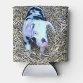 nächstes niedliches Ferkel Dosenkühler (Vorderseite)