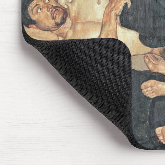 Nacht, 1890 (Öl auf Leinwand) Mousepad (Ecke)