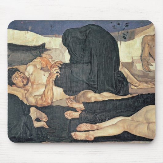 Nacht, 1890 (Öl auf Leinwand) Mousepad (Vorne)