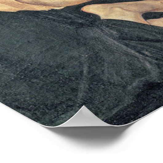 Nacht, 1890 (Öl auf Leinwand) Poster (Ecke)