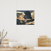 Nacht, 1890 (Öl auf Leinwand) Poster (Küche)