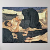 Nacht, 1890 (Öl auf Leinwand) Poster (Vorne)