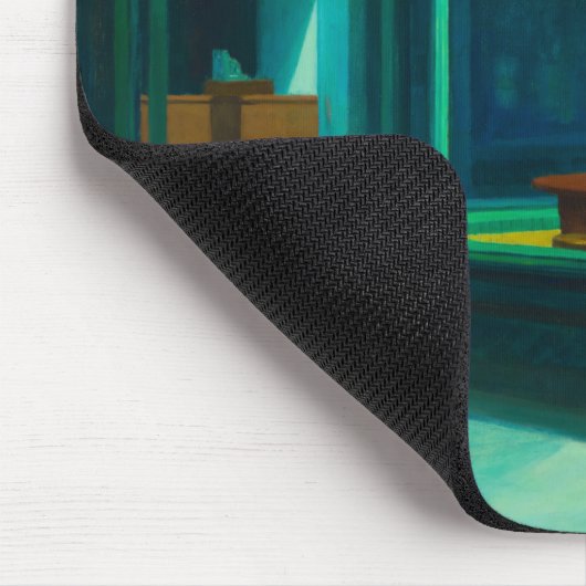Nacht, 1942 von Edward Hopper Mousepad (Ecke)