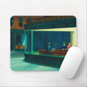 Nacht, 1942 von Edward Hopper Mousepad (Mit Mouse)