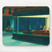 Nacht, 1942 von Edward Hopper Mousepad (Vorne)