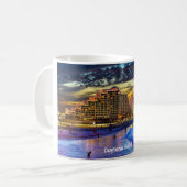 Nacht am Daytona Beach Kaffeetasse (Vorderseite Links)