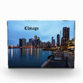 Nacht am Marinestreff Fotoblock (Vorderseite)