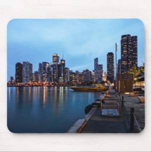 Nacht am Marinestreff Mousepad