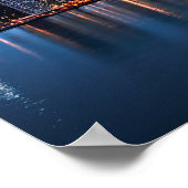 Nacht am Marinestreff Poster (Ecke)